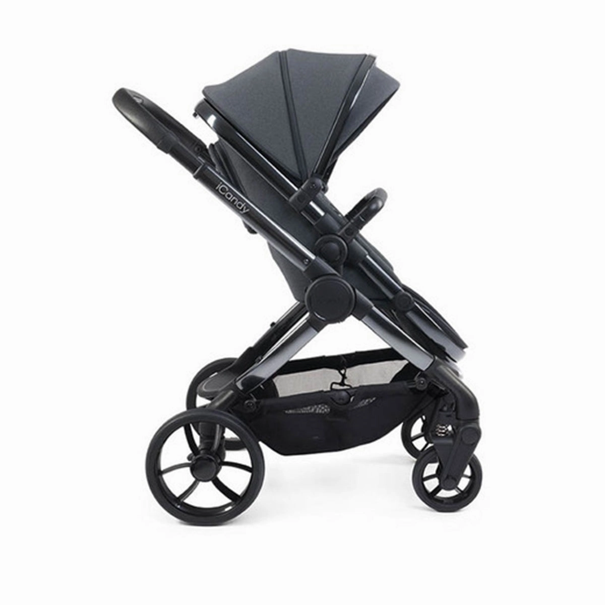 iCandy Peach 7 Essential iSize Travel System & Starter Nursery Bundle including Isofix Base, Truffle Phantom
