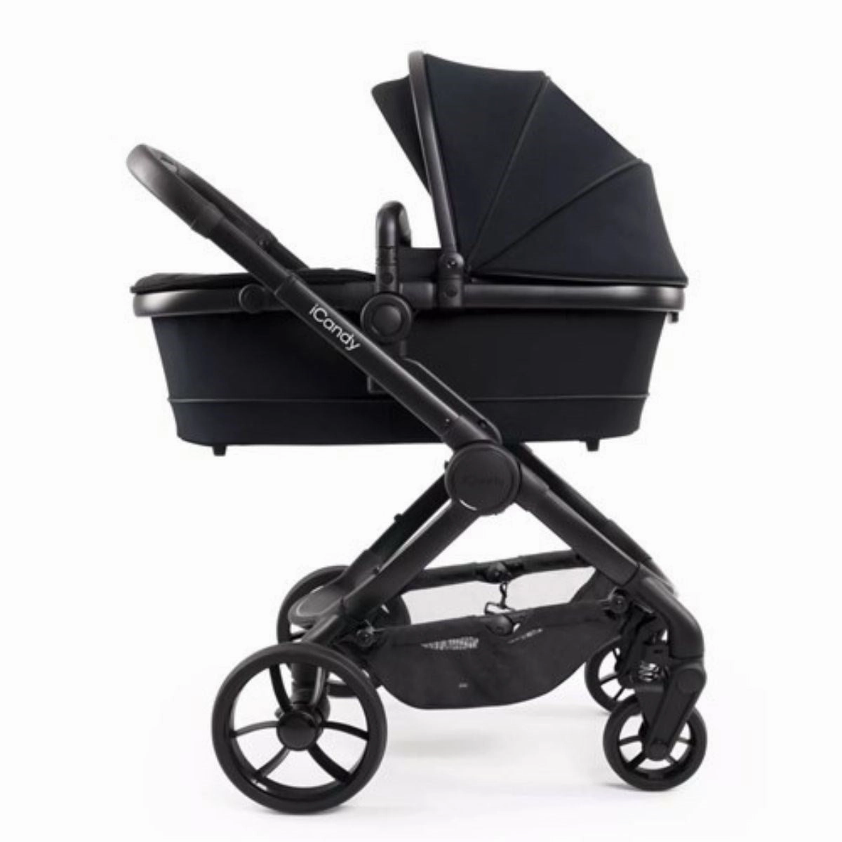 iCandy Peach 7 Premium Travel System & Starter Nursery Bundle, Black