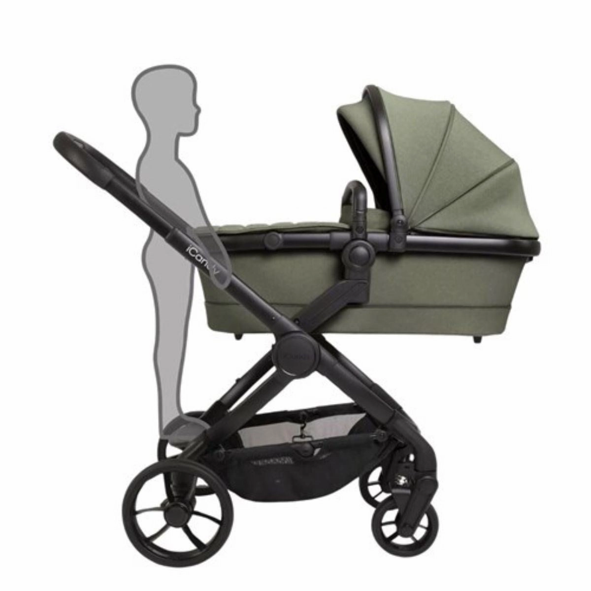 iCandy Peach 7 Premium Travel System & Starter Nursery Bundle, Ivy