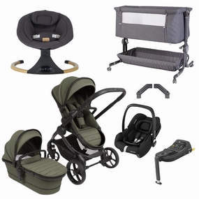 iCandy Peach 7 Premium Travel System & Starter Nursery Bundle, Ivy