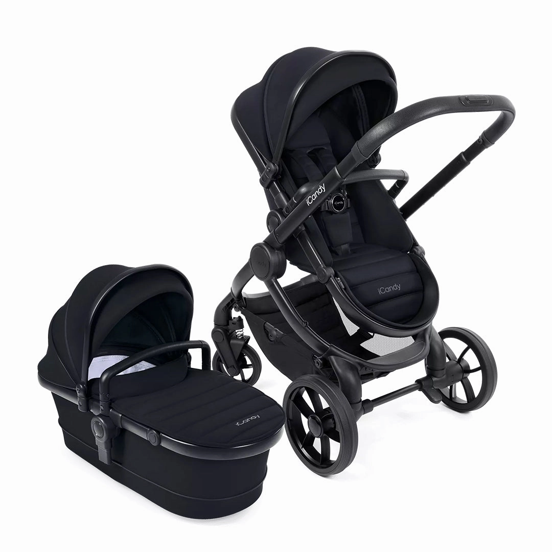 iCandy Peach 7 Pushchair & Carrycot - Black