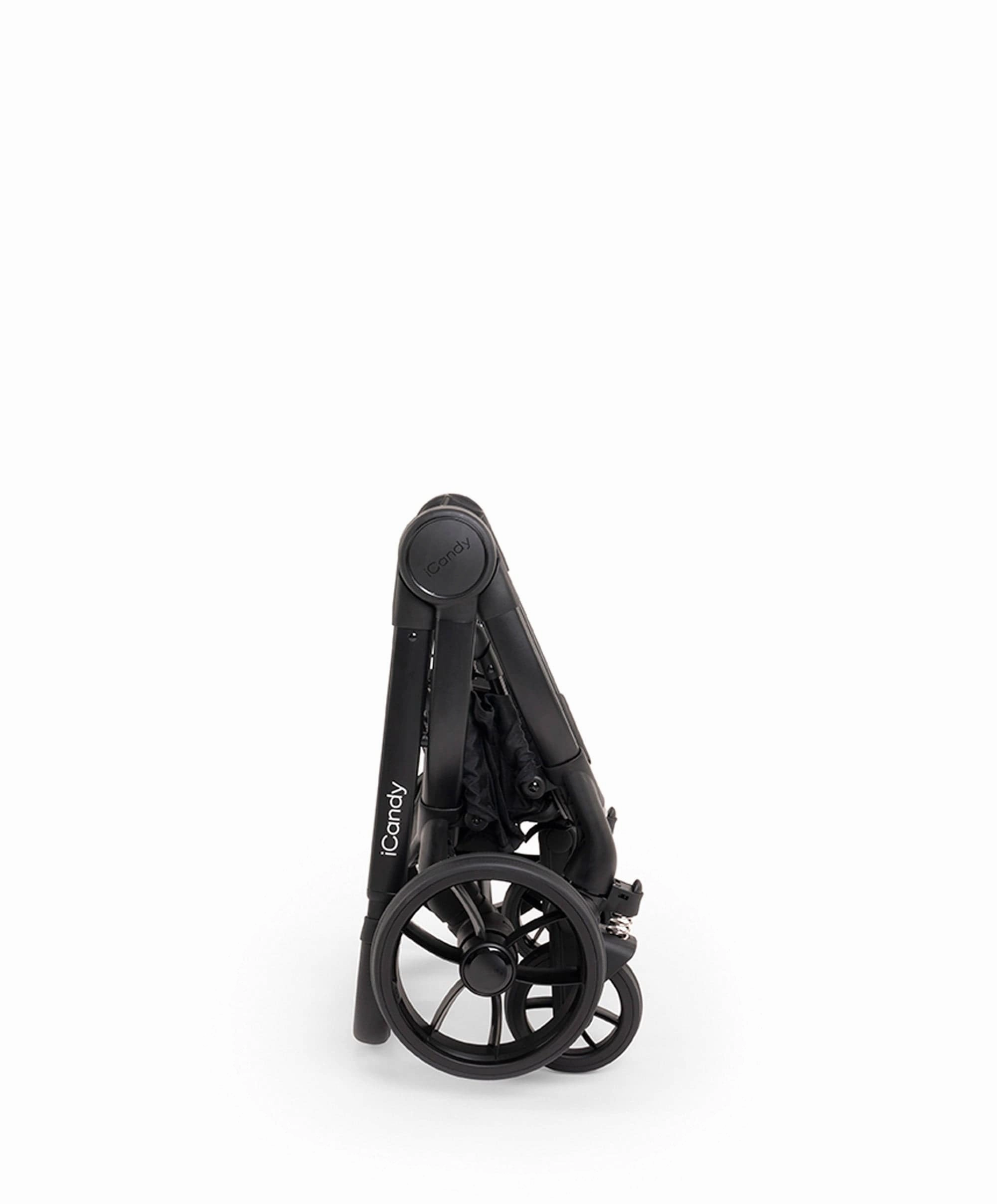 iCandy Peach 7 Twin Pushchair Bundle - Black