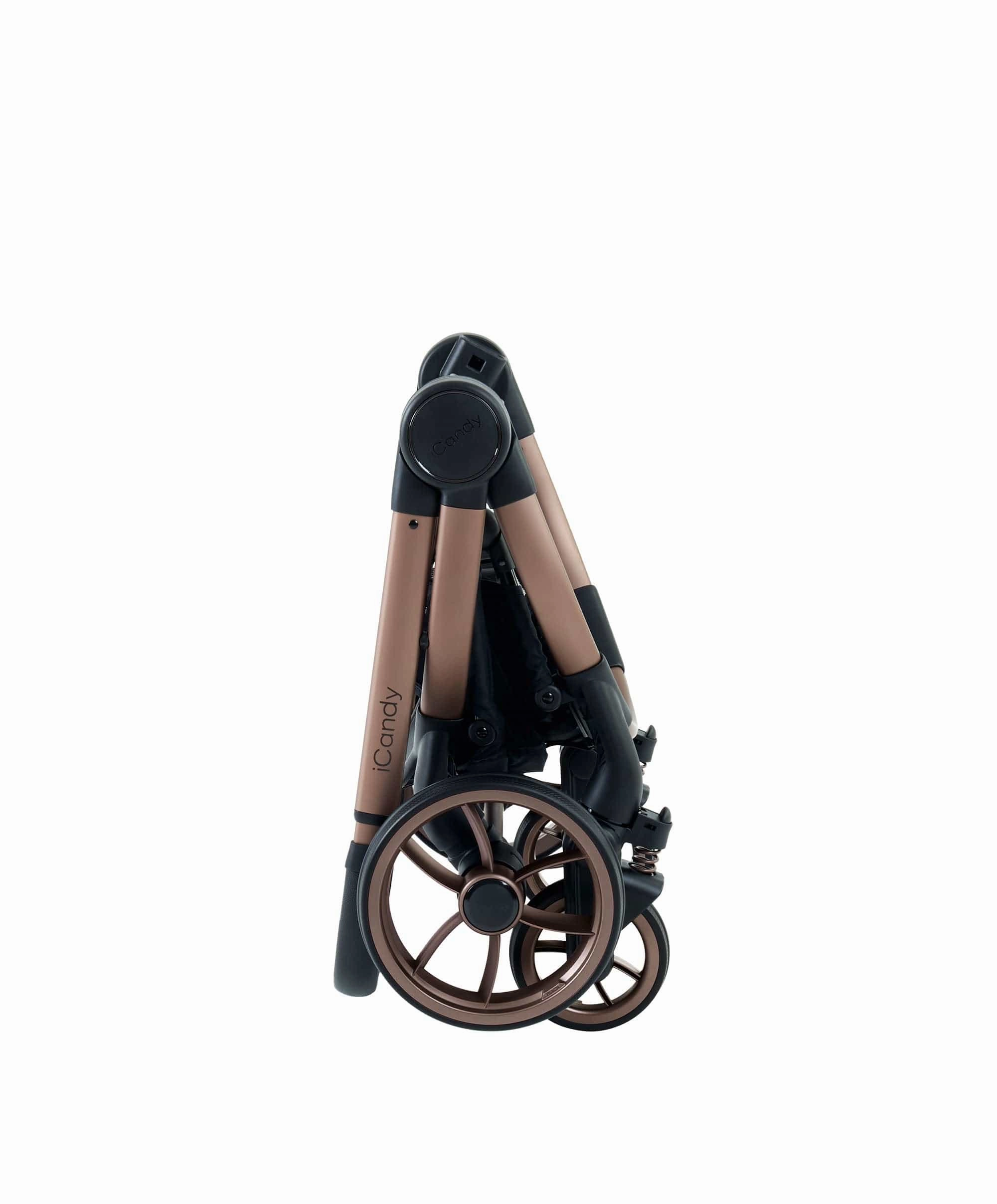iCandy Peach 7 Twin Pushchair Bundle - Pecan
