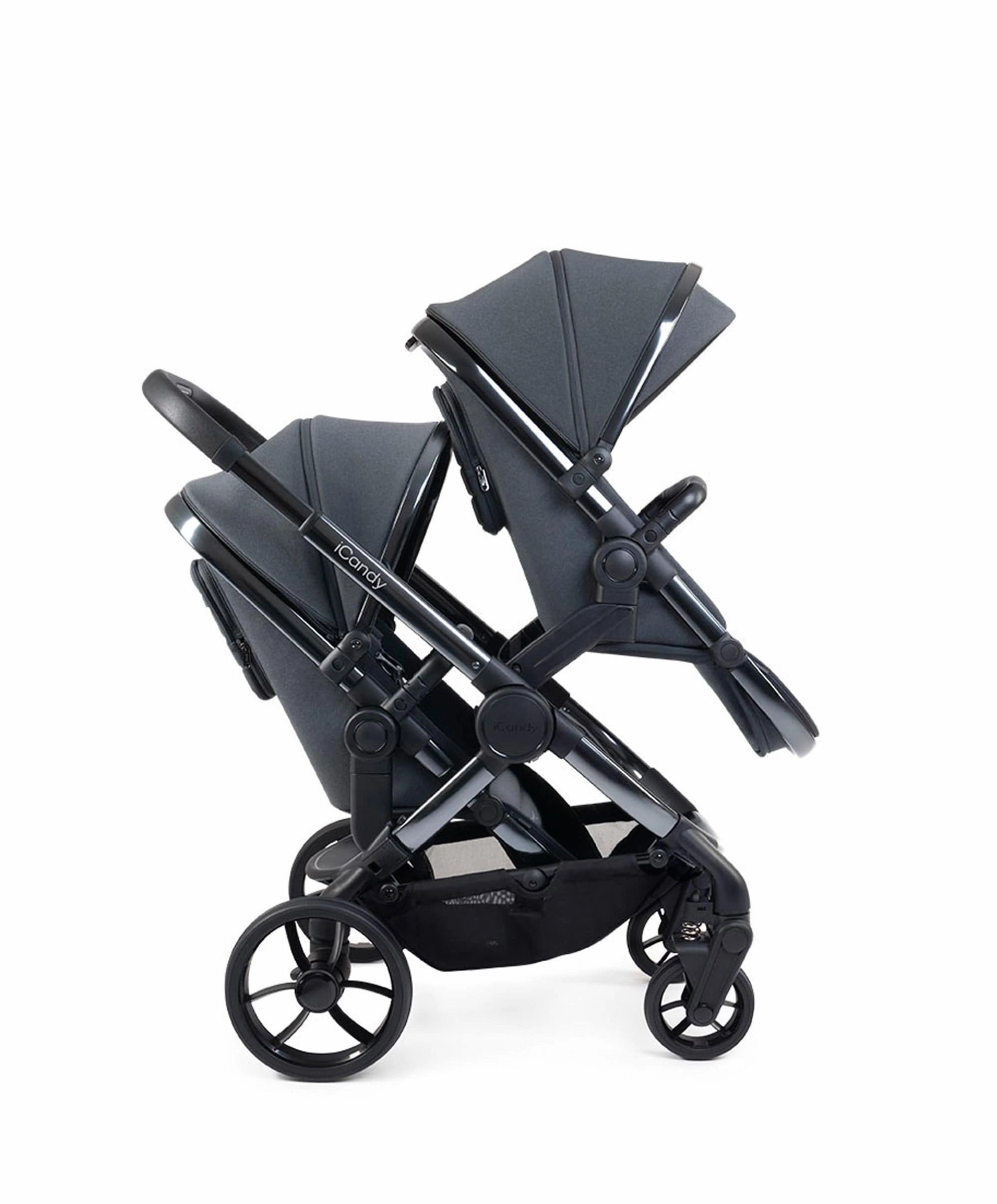 iCandy Peach 7 Twin Pushchair Bundle - Truffle