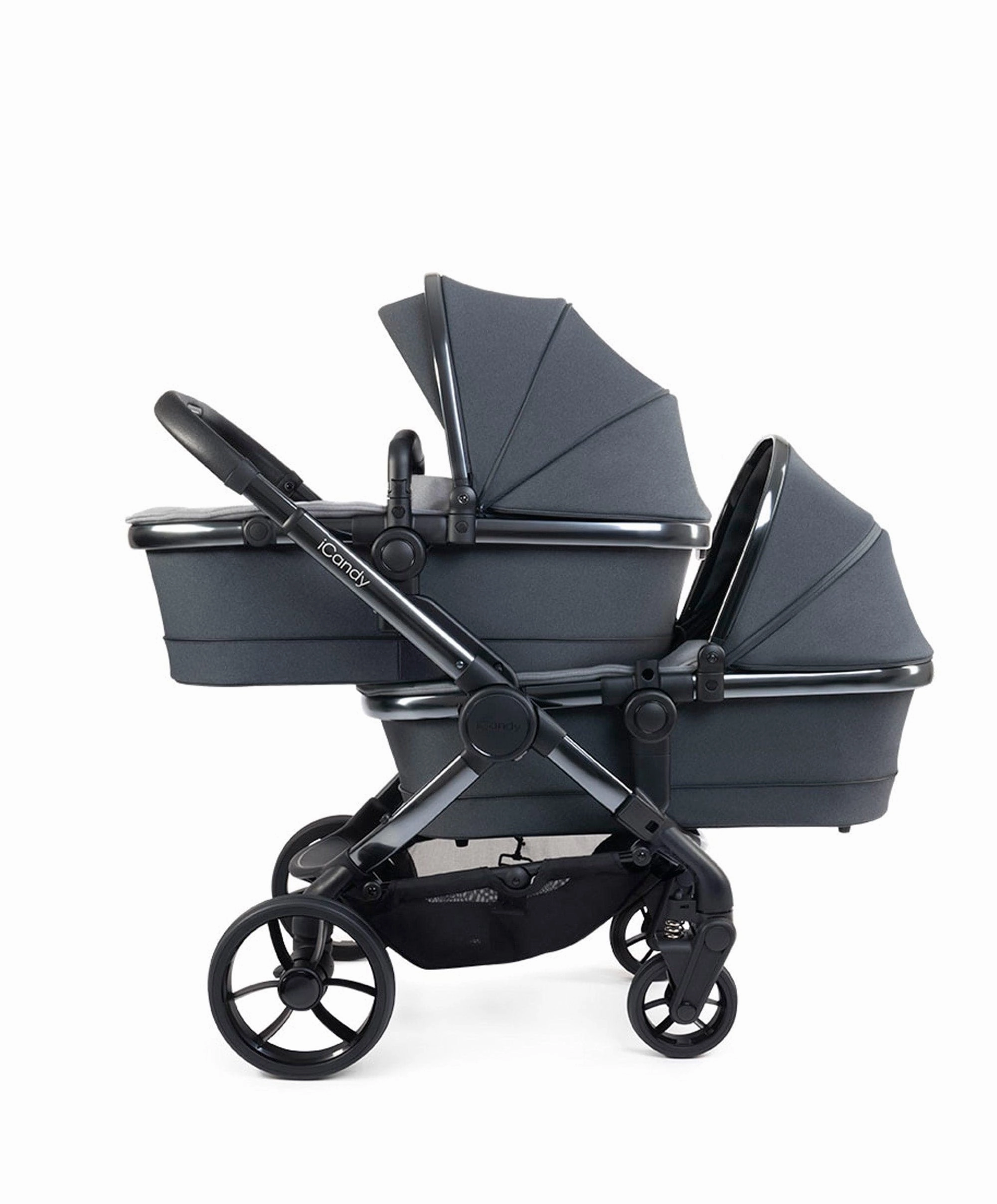 iCandy Peach 7 Twin Pushchair Bundle - Truffle