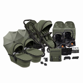 iCandy Peach 7 Twin Travel System (Cocoon) Bundle - Ivy