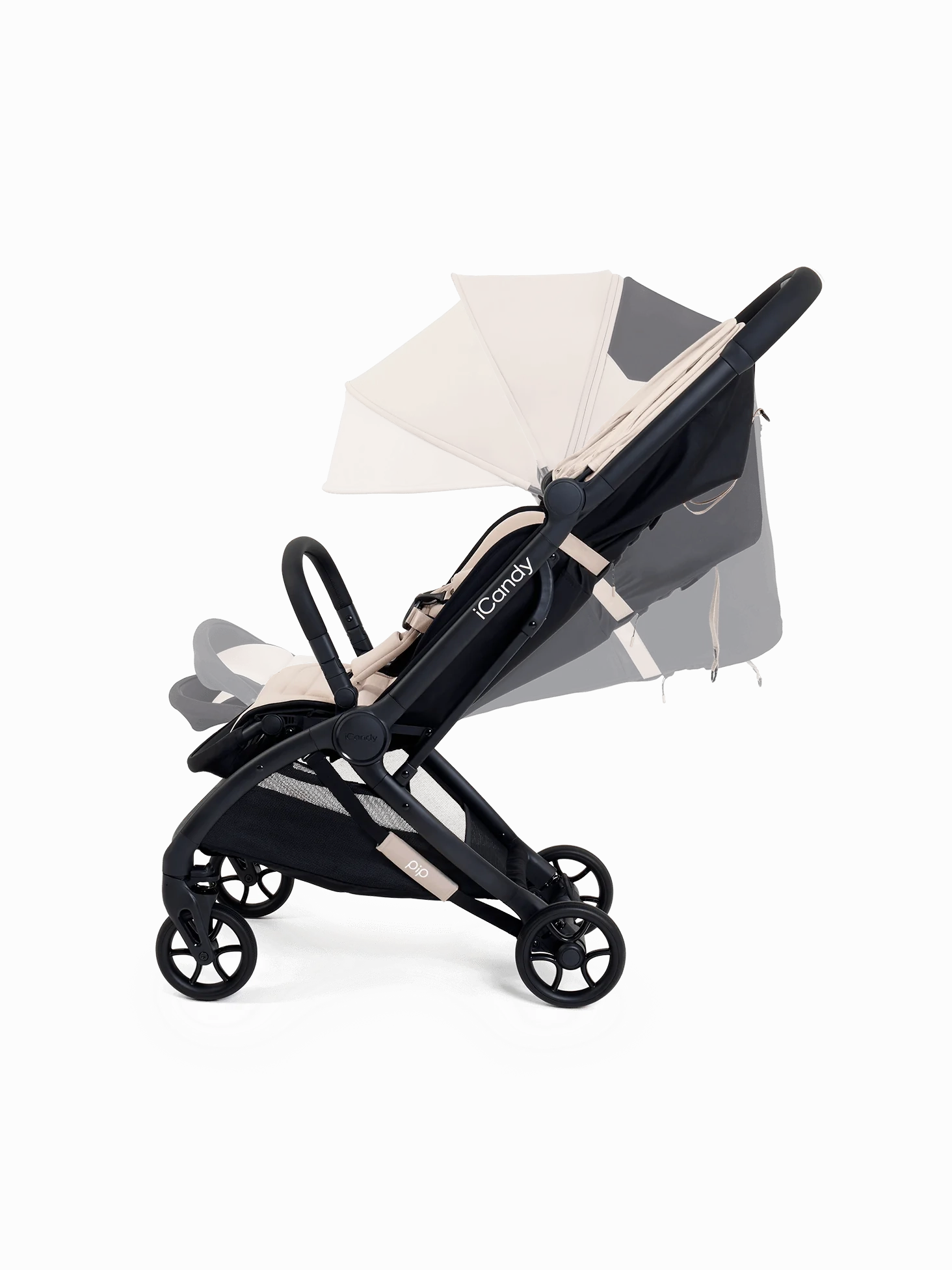 iCandy Pip Compact Pushchair - Latte