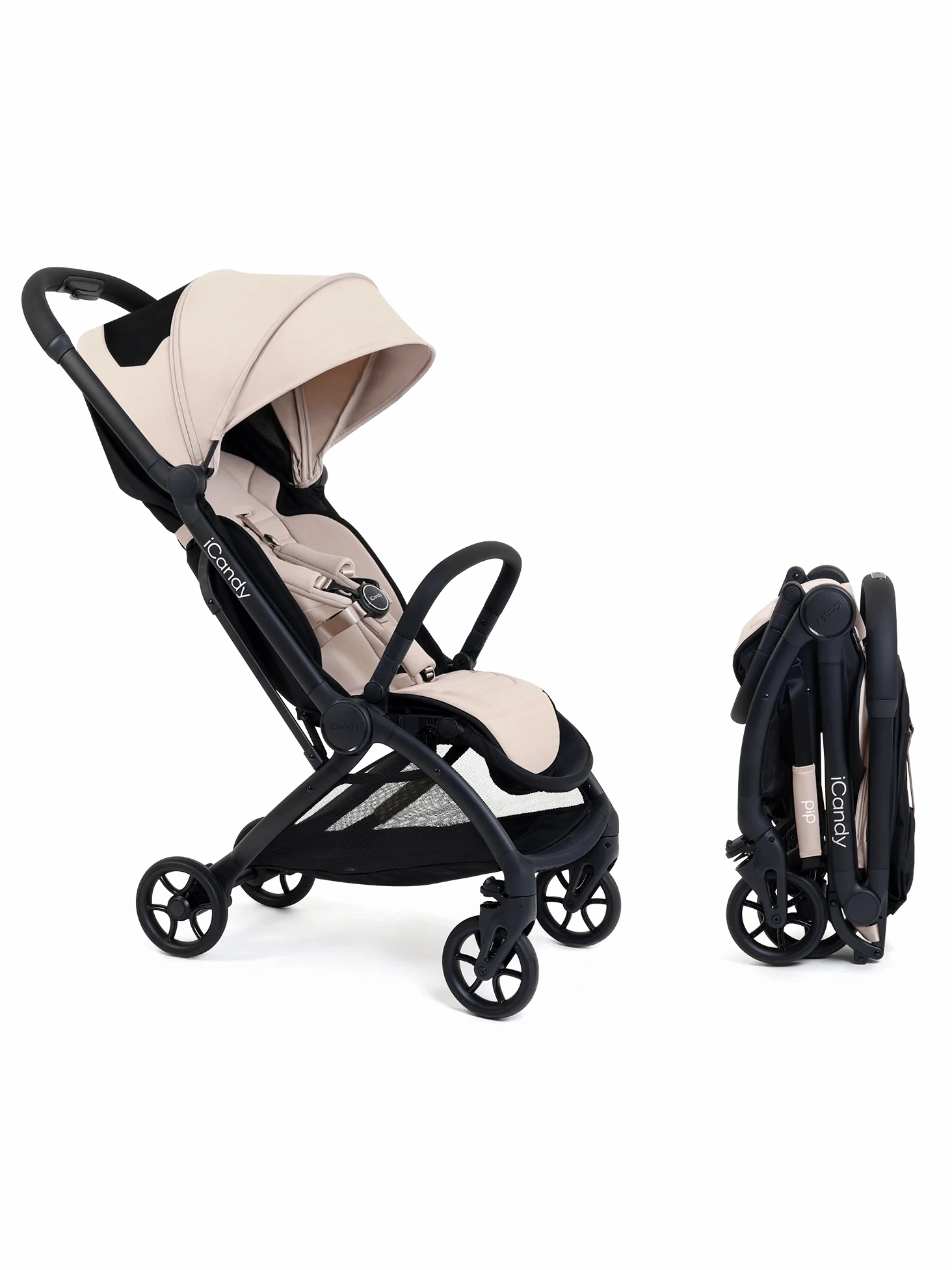 iCandy Pip Compact Pushchair - Latte