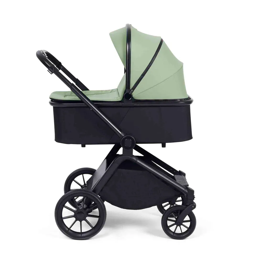 Ickle Bubba Altima 12 Piece Travel System with i-Size Stratus Car Seat & ISOFIX Base  - Green