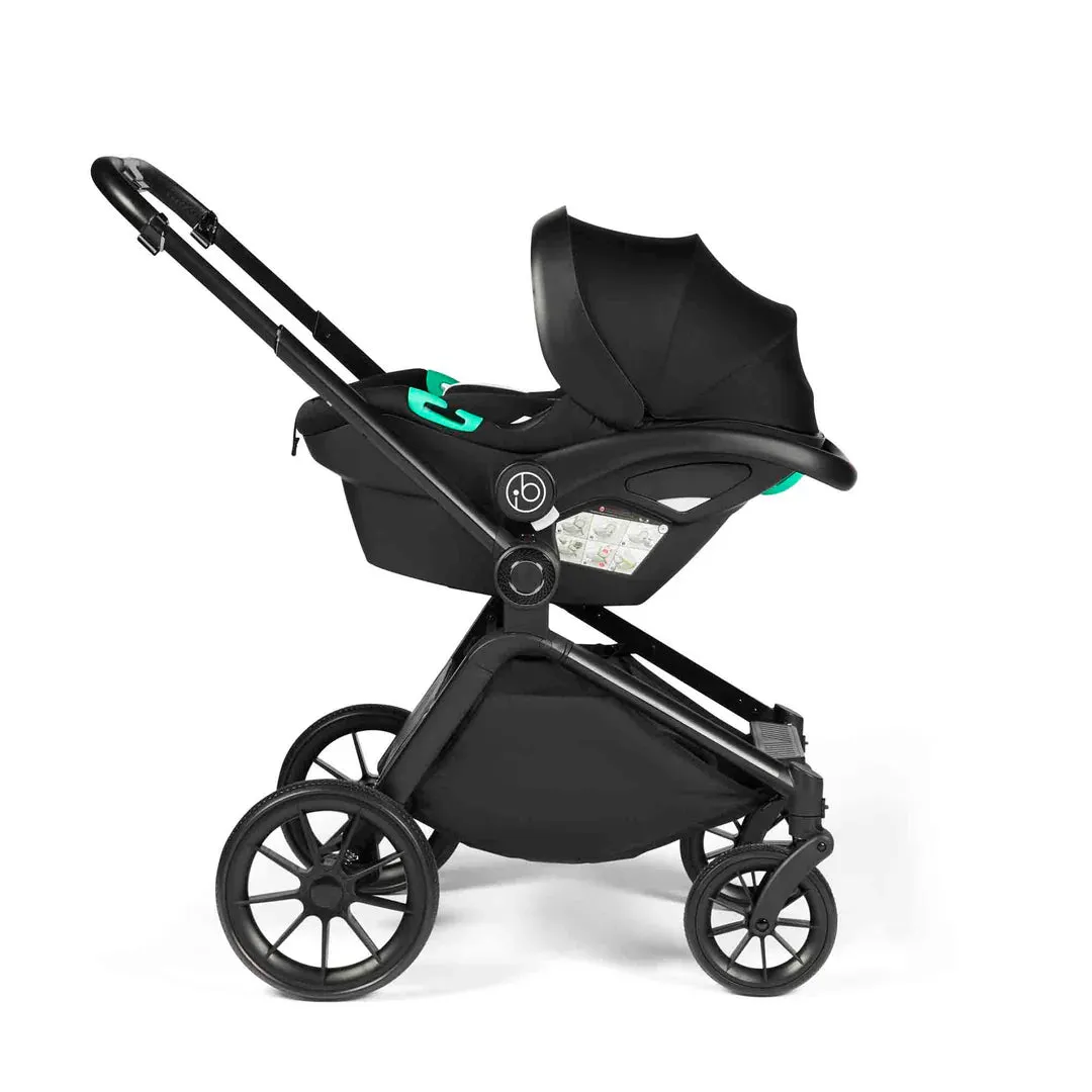 Ickle Bubba Altima 12 Piece Travel System with i-Size Stratus Car Seat & ISOFIX Base  - Green