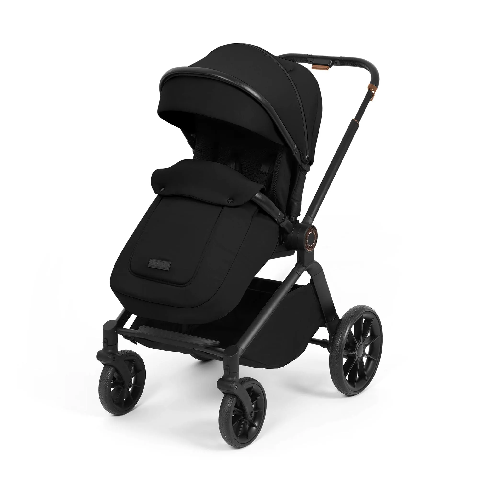 Ickle Bubba Altima Aio Bundle with i-Size Isofix Car Seat & Base (BLACK)