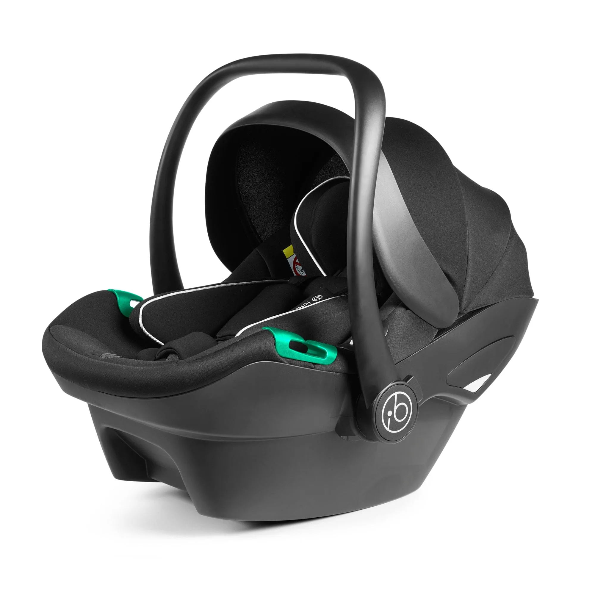 Ickle Bubba Altima Aio Bundle with i-Size Isofix Car Seat & Base (BLACK)