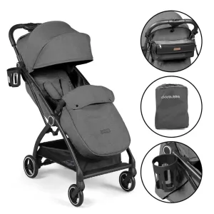 Ickle Bubba Aries Prime Auto Fold Stroller - Graphite