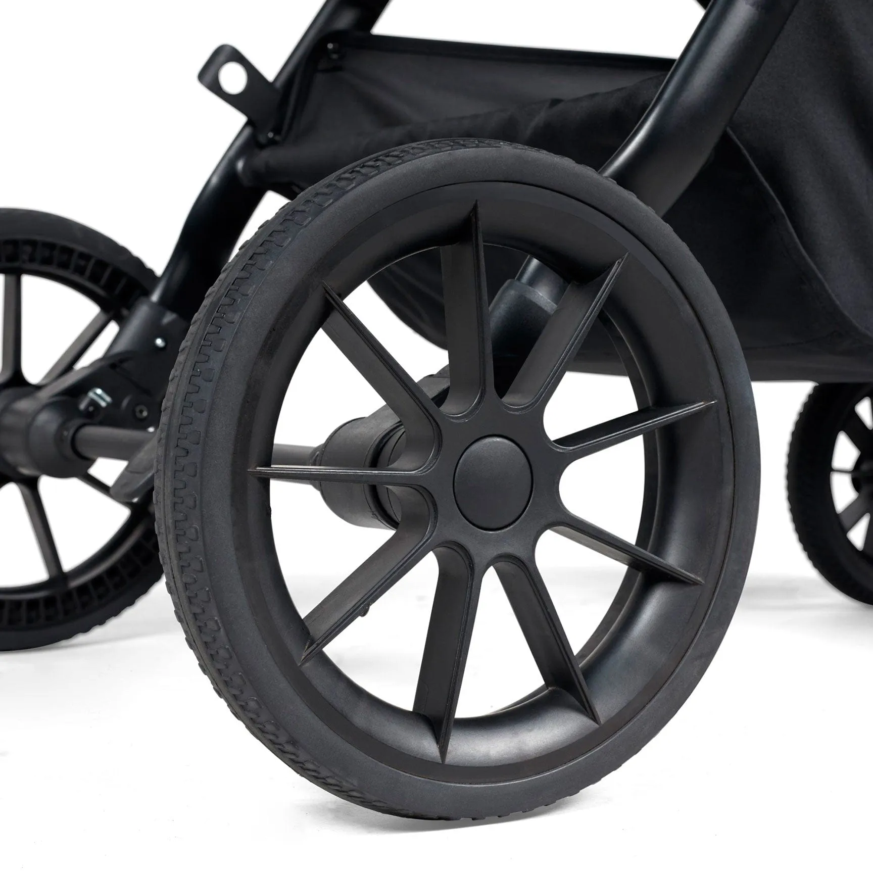 Ickle Bubba Cosmo All-in-One I-Size Travel System with Isofix Base - Black/Graphite Grey