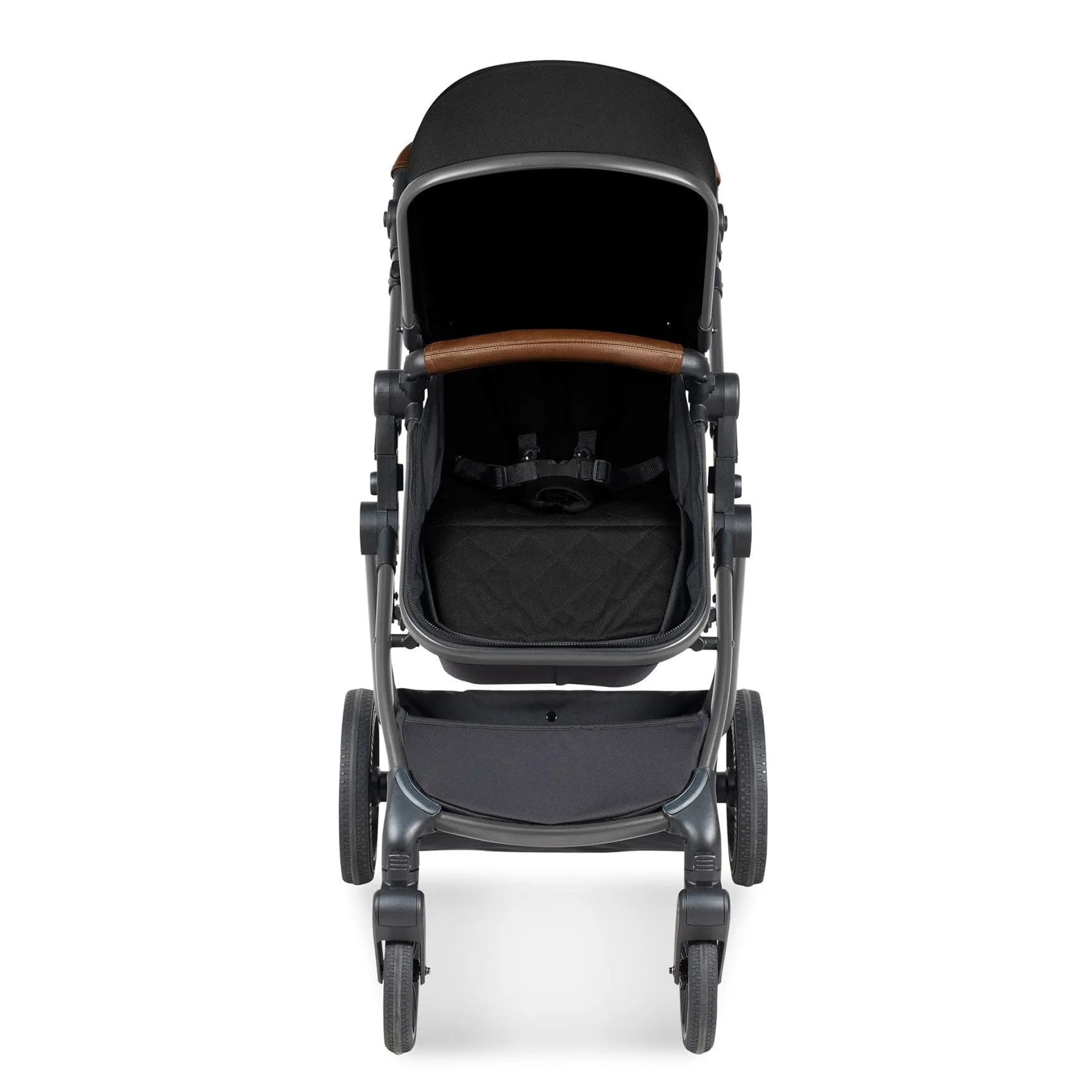 Ickle Bubba Cosmo All-in-One I-Size Travel System with Isofix Base - Gun Metal/Black