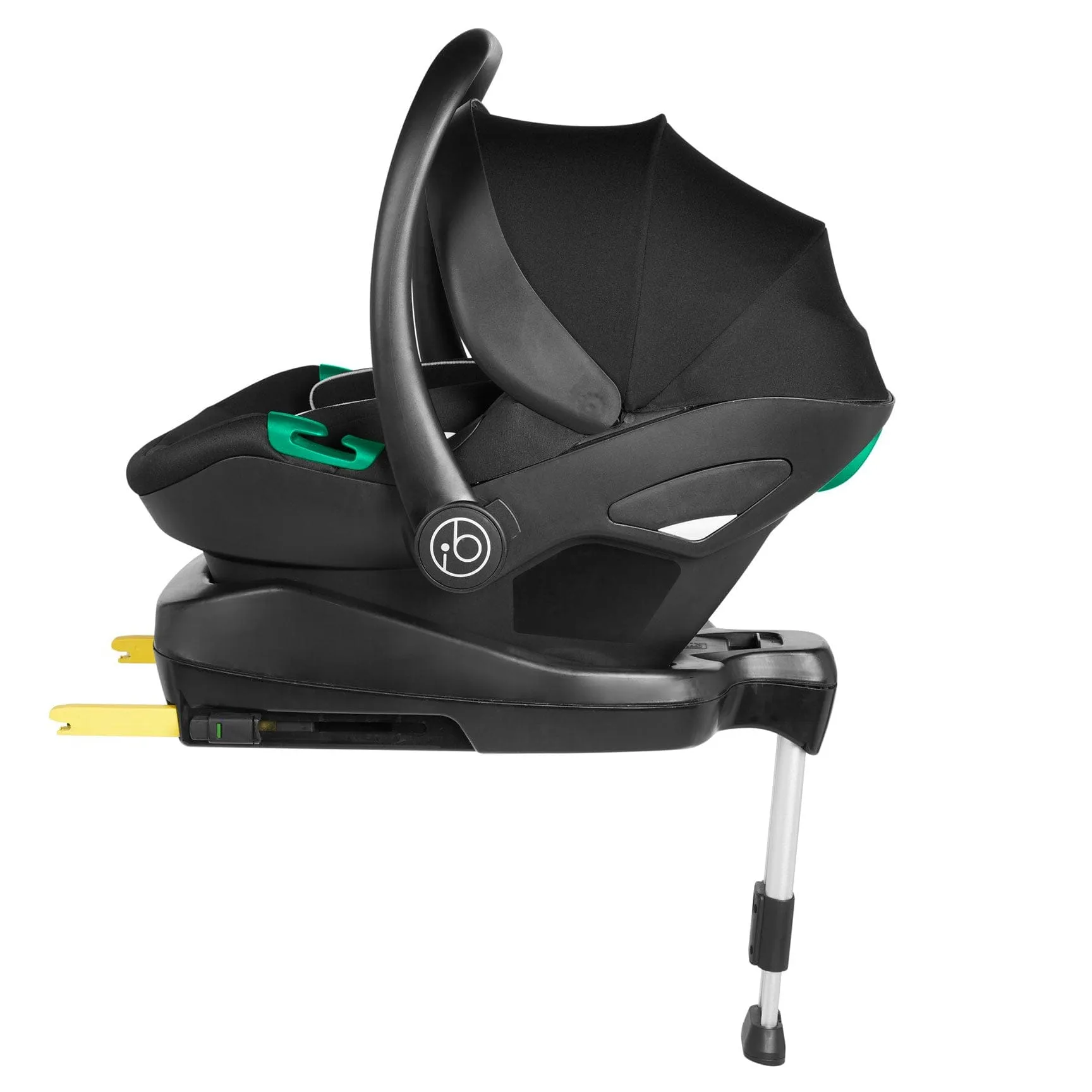 Ickle Bubba Cosmo All-in-One I-Size Travel System with Isofix Base - Gun metal/Desert