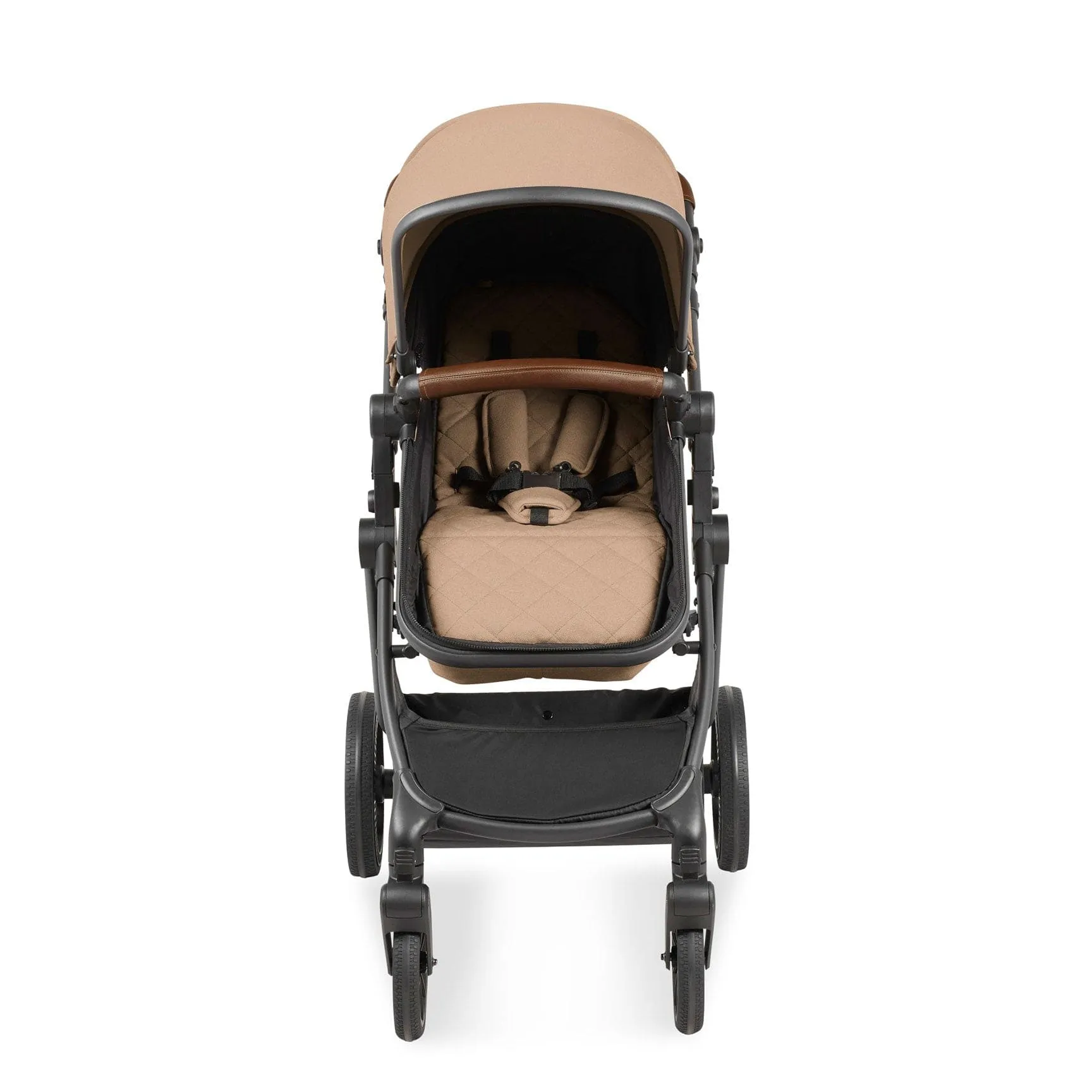 Ickle Bubba Cosmo All-in-One I-Size Travel System with Isofix Base - Gun metal/Desert
