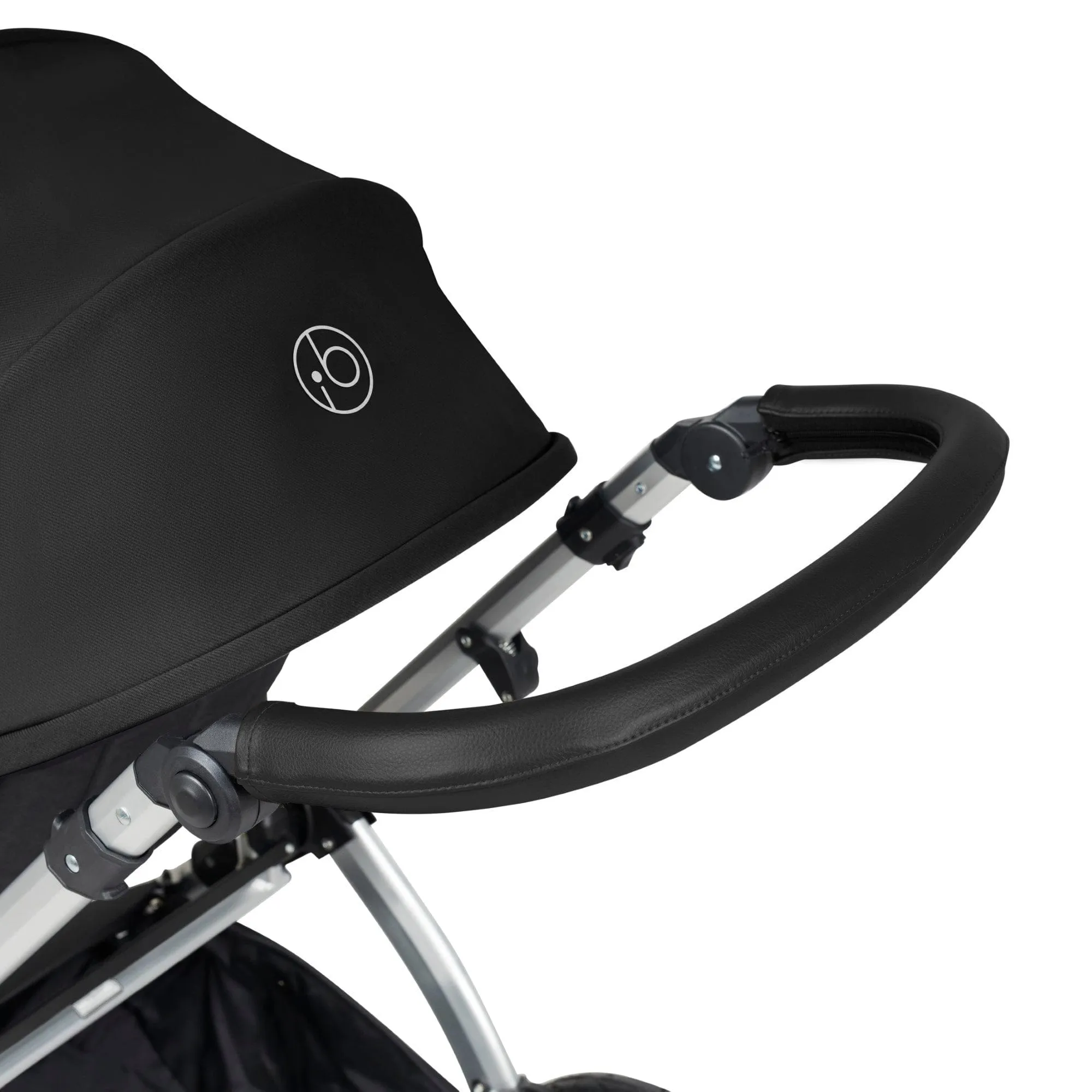 Ickle Bubba Stomp Luxe 2 in 1 Pushchair - Silver / Midnight / Black