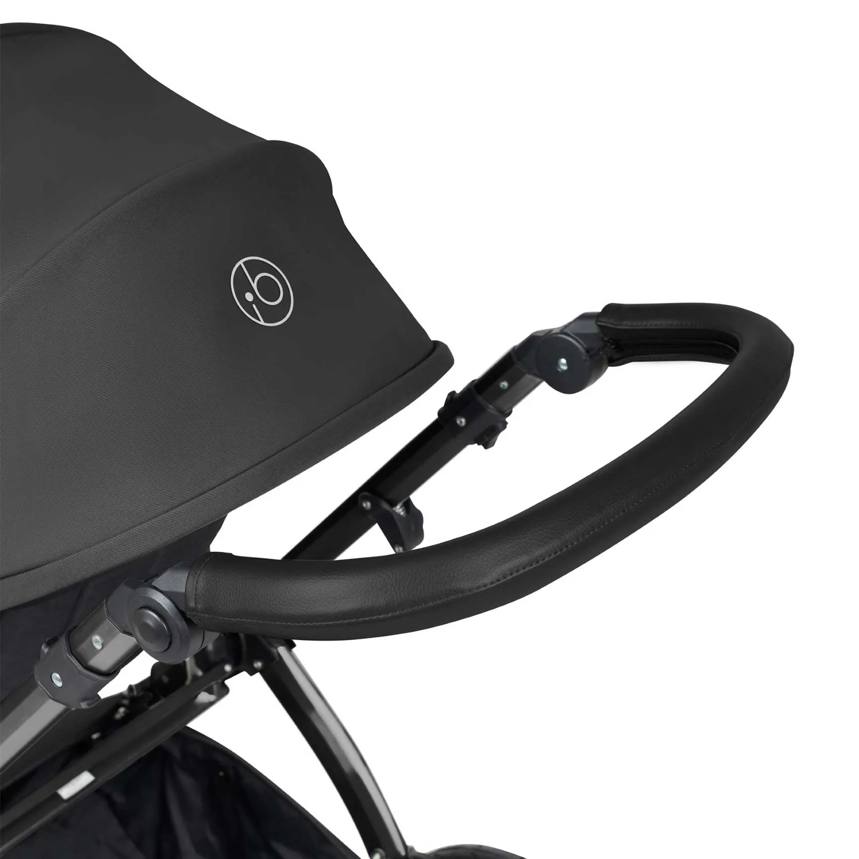 Ickle Bubba Stomp Luxe All-in-One Travel System with Isofix Base - Black/Charcoal Grey/Black
