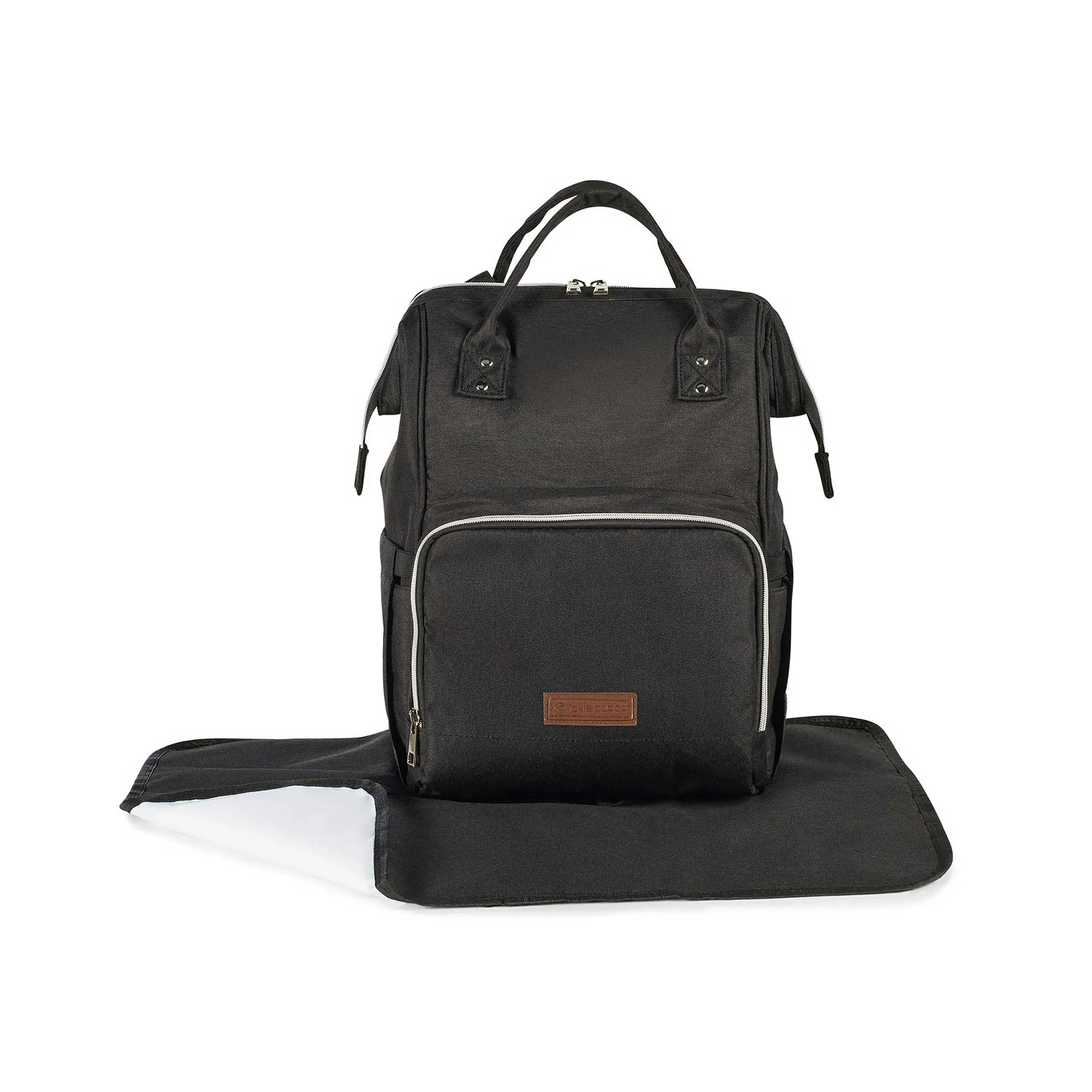 Ickle Bubba Stomp Luxe All-in-One Travel System with Isofix Base - Black/Desert/Tan