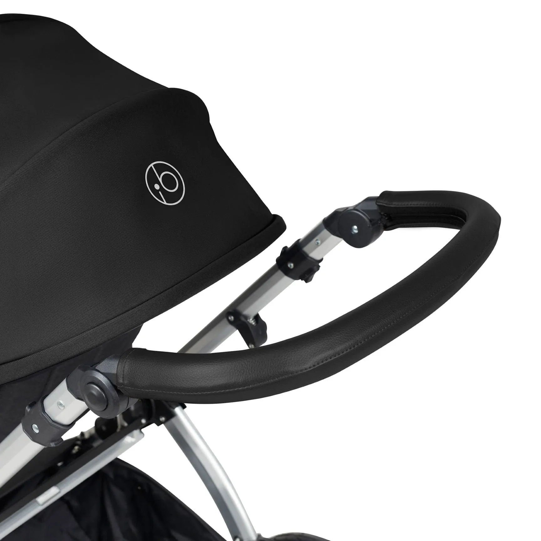 Ickle Bubba Stomp Luxe All-in-One Travel System with Isofix Base - Silver/Midnight/Black