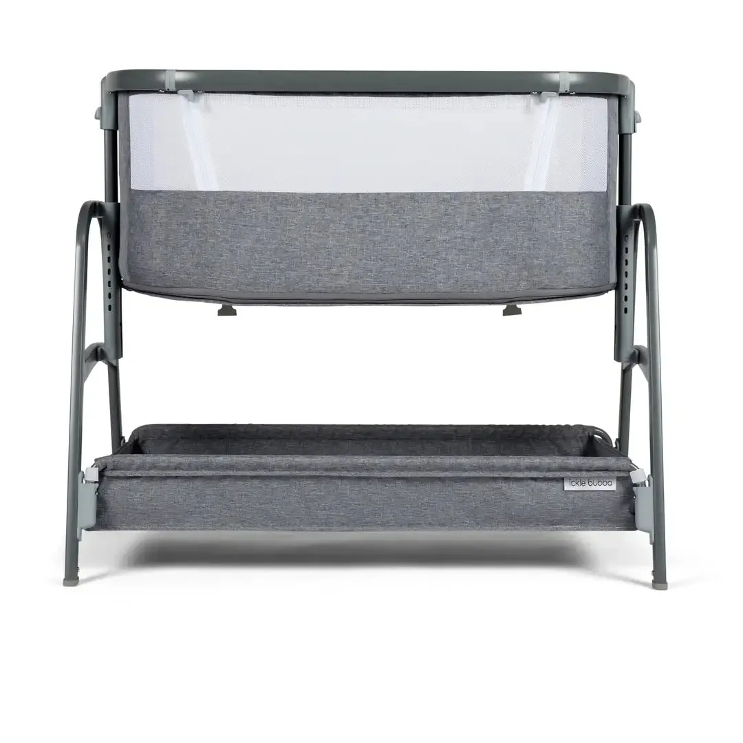 Ickle Bubba Stomp Luxe Travel System & Home 14 Piece Bundle Black Chassis - Charcoal Grey