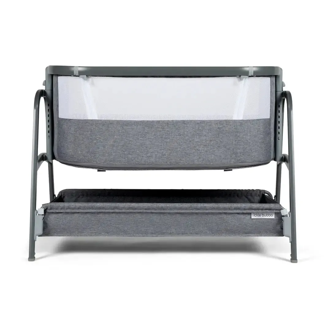 Ickle Bubba Stomp Luxe Travel System & Home 14 Piece Bundle Black Chassis - Charcoal Grey
