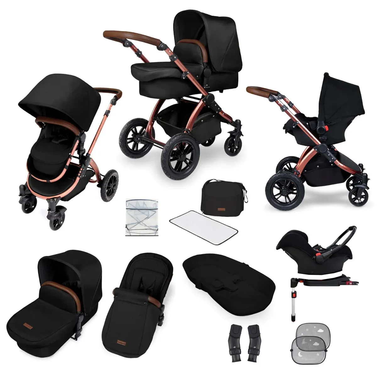 Ickle Bubba Stomp V4 All-in-One Travel System & Isofix Base