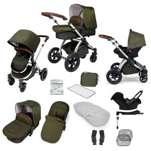 Ickle Bubba Stomp V4 All-in-One Travel System & Isofix Base
