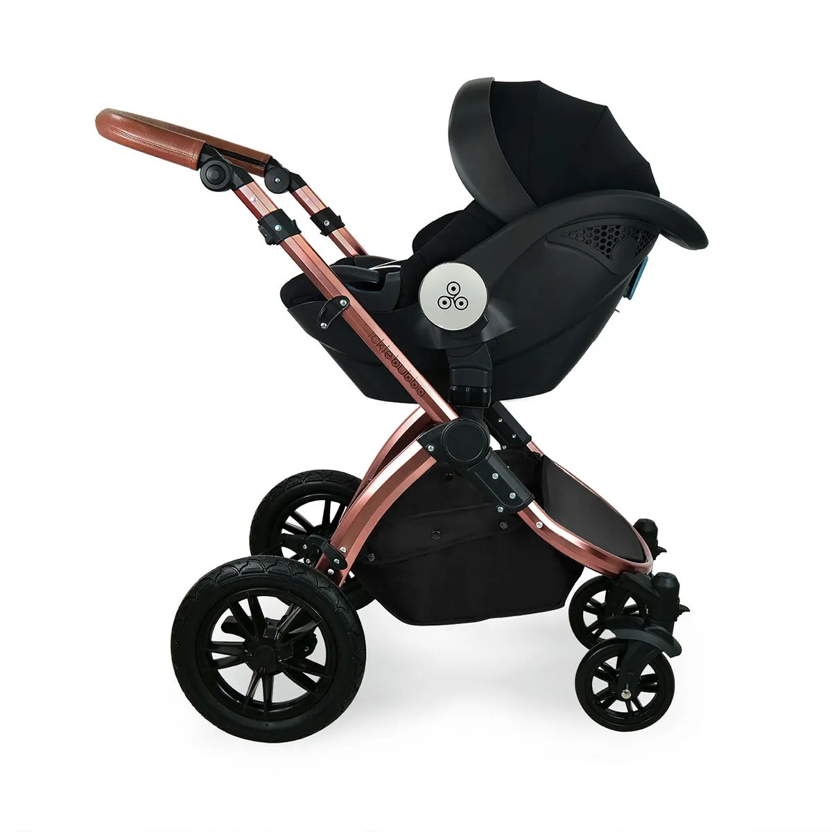 Ickle Bubba Stomp V4 All-in-One Travel System with Mercury iSize car Seat & Isofix Base
