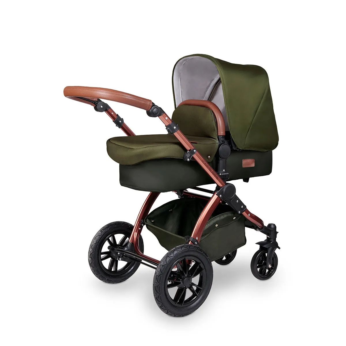 Ickle Bubba Stomp V4 All-in-One Travel System with Mercury iSize car Seat & Isofix Base