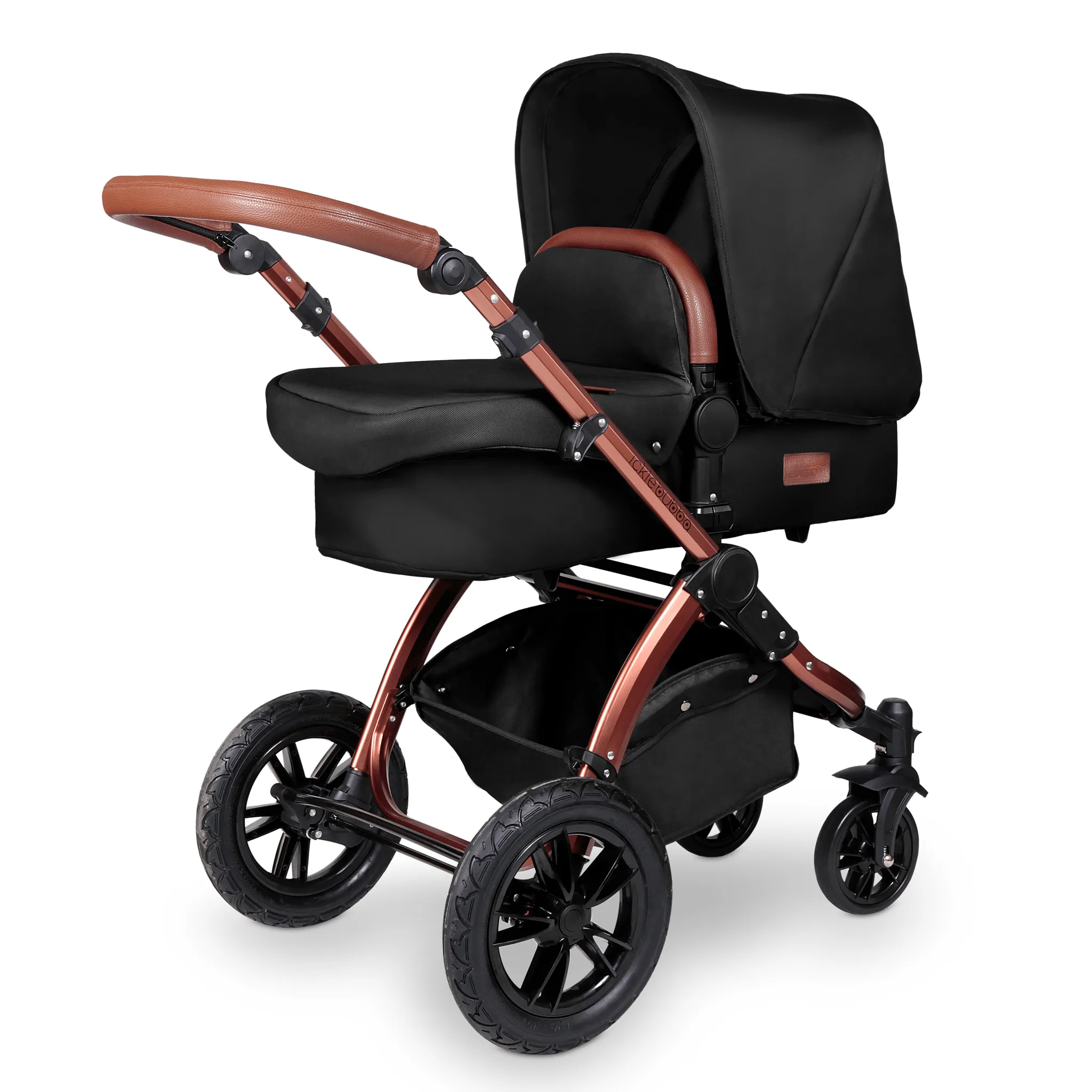 Ickle Bubba Stomp V4 Galaxy Travel System With Base Bronze/Midnight
