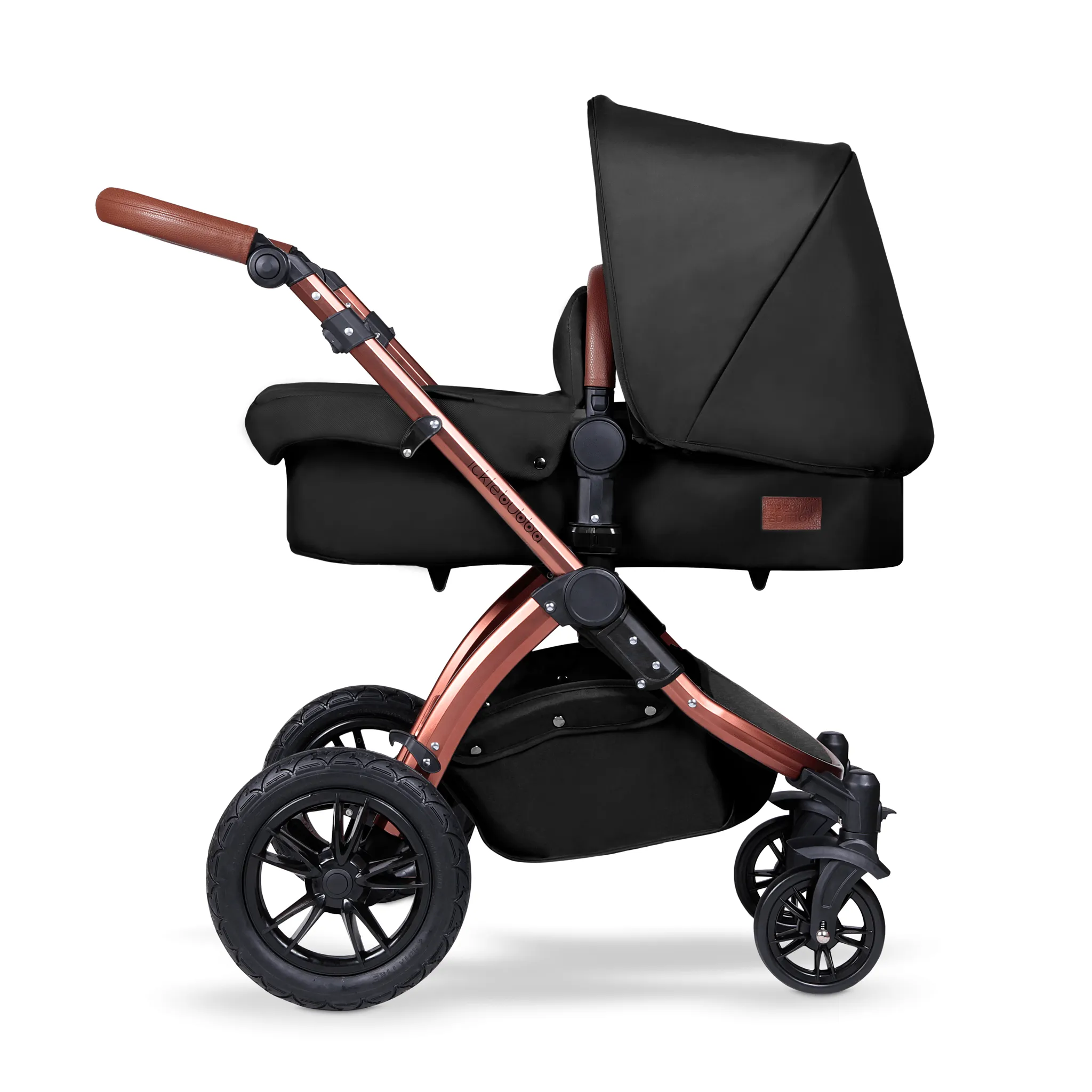Ickle Bubba Stomp V4 Galaxy Travel System With Base Bronze/Midnight