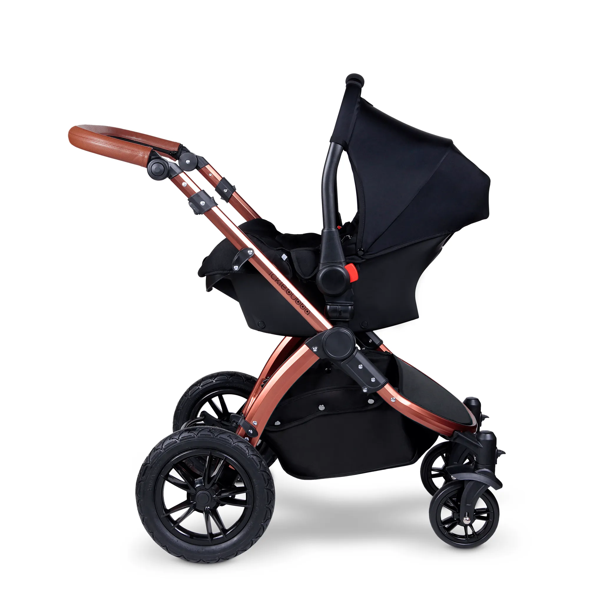 Ickle Bubba Stomp V4 Galaxy Travel System With Base Bronze/Midnight