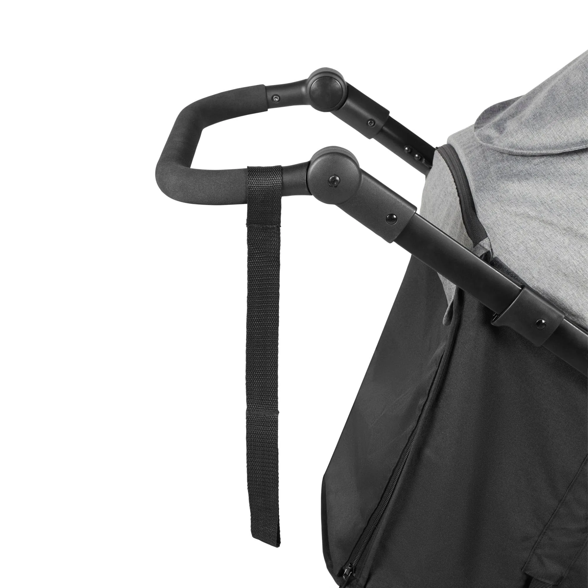 Ickle Bubba Venus Max Jogger Stroller I-Size Travel System - Black/Space Grey with Isofix Base