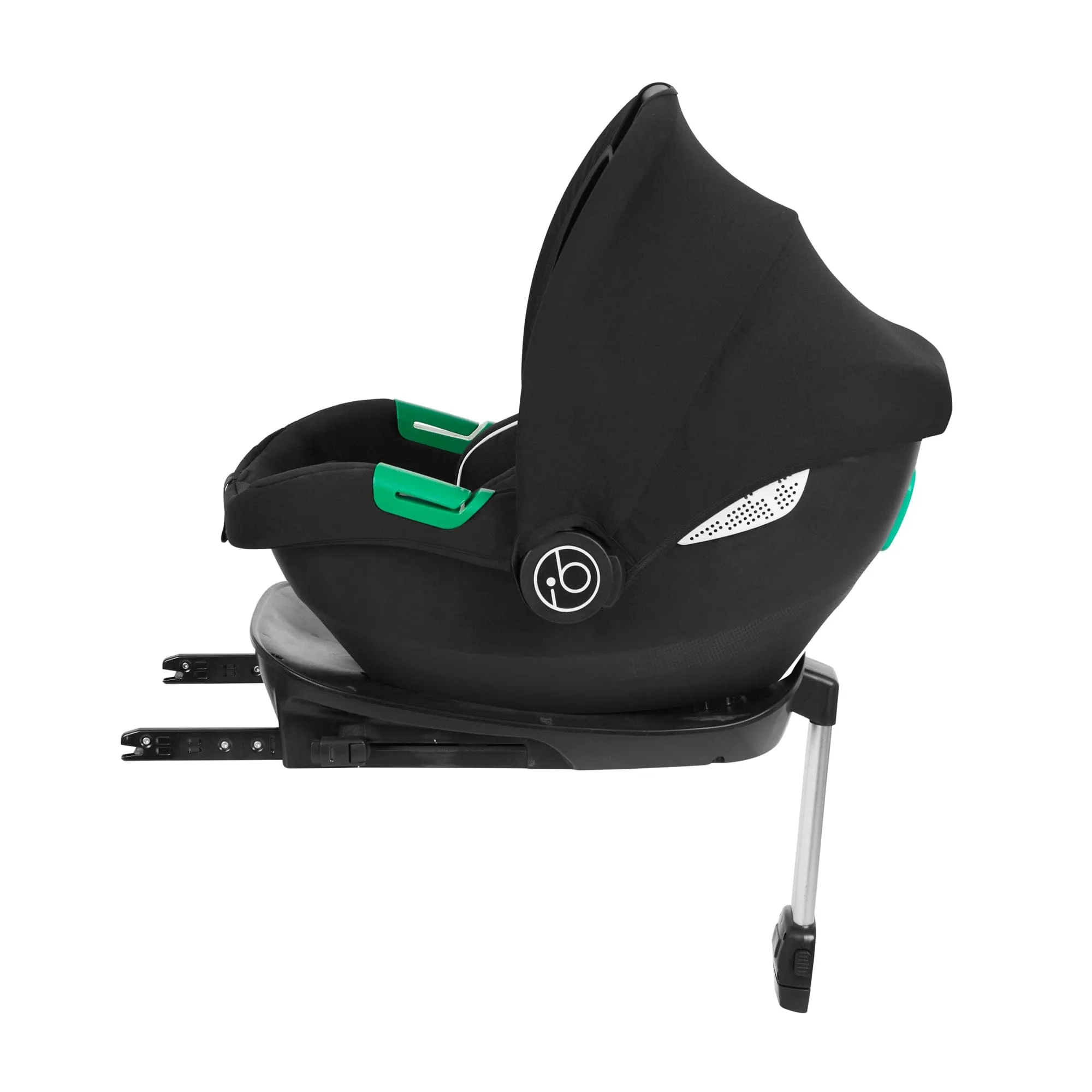 Ickle Bubba Virgo Travel System (Cirrus) - Black / Black / Tan