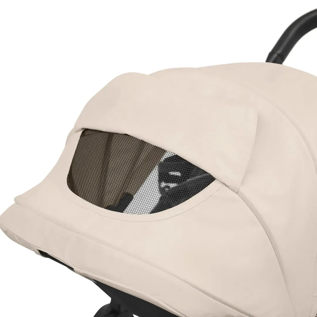 Ickle Bubba Virgo Twin 18 Piece Travel System with i-Size Cirrus Car Seats & ISOFIX Bases - Stone