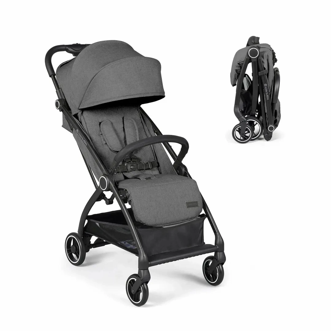 Ickle Bubba Aries Auto Fold Stroller -  Graphite