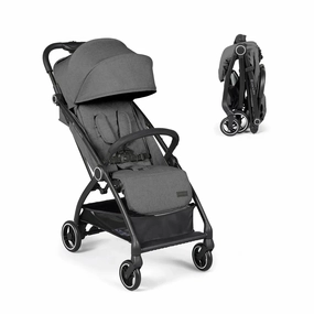 Ickle Bubba Aries Auto Fold Stroller -  Graphite