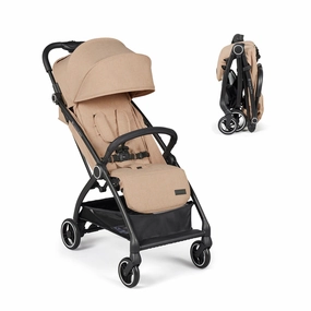Ickle Bubba Aries Autofold Stroller - Biscuit