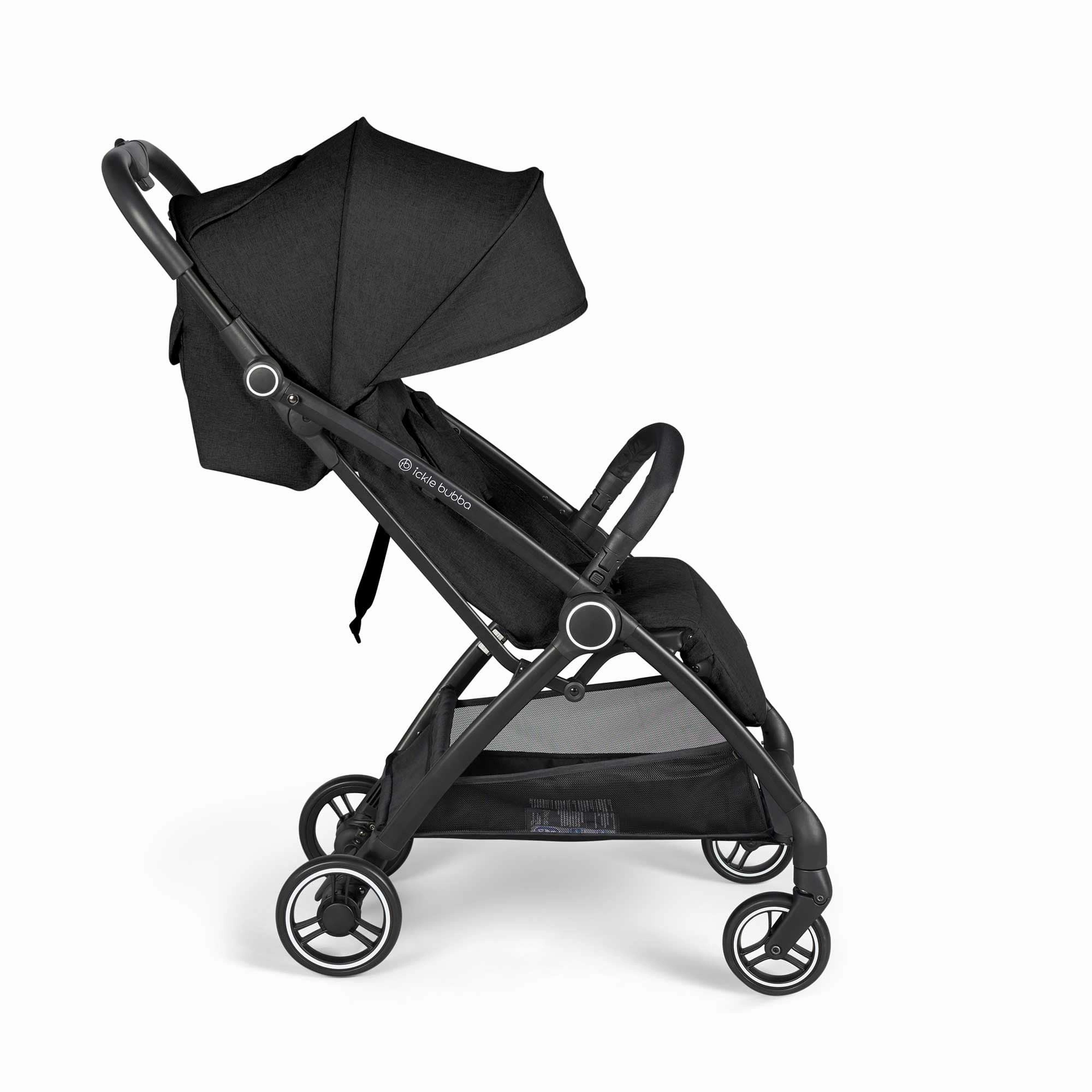 Ickle Bubba Aries Autofold Stroller - Black