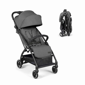 Ickle Bubba Aries Autofold Stroller - Graphite Grey