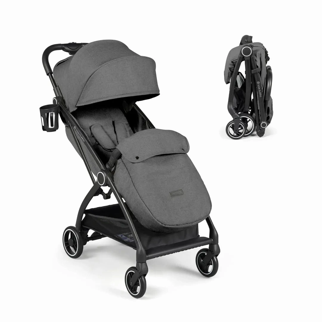 Ickle Bubba Aries Max Auto Fold Stroller - Graphite