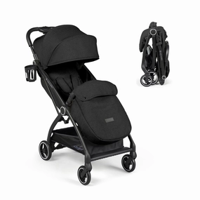 Ickle Bubba Aries Max Autofold Stroller - Black