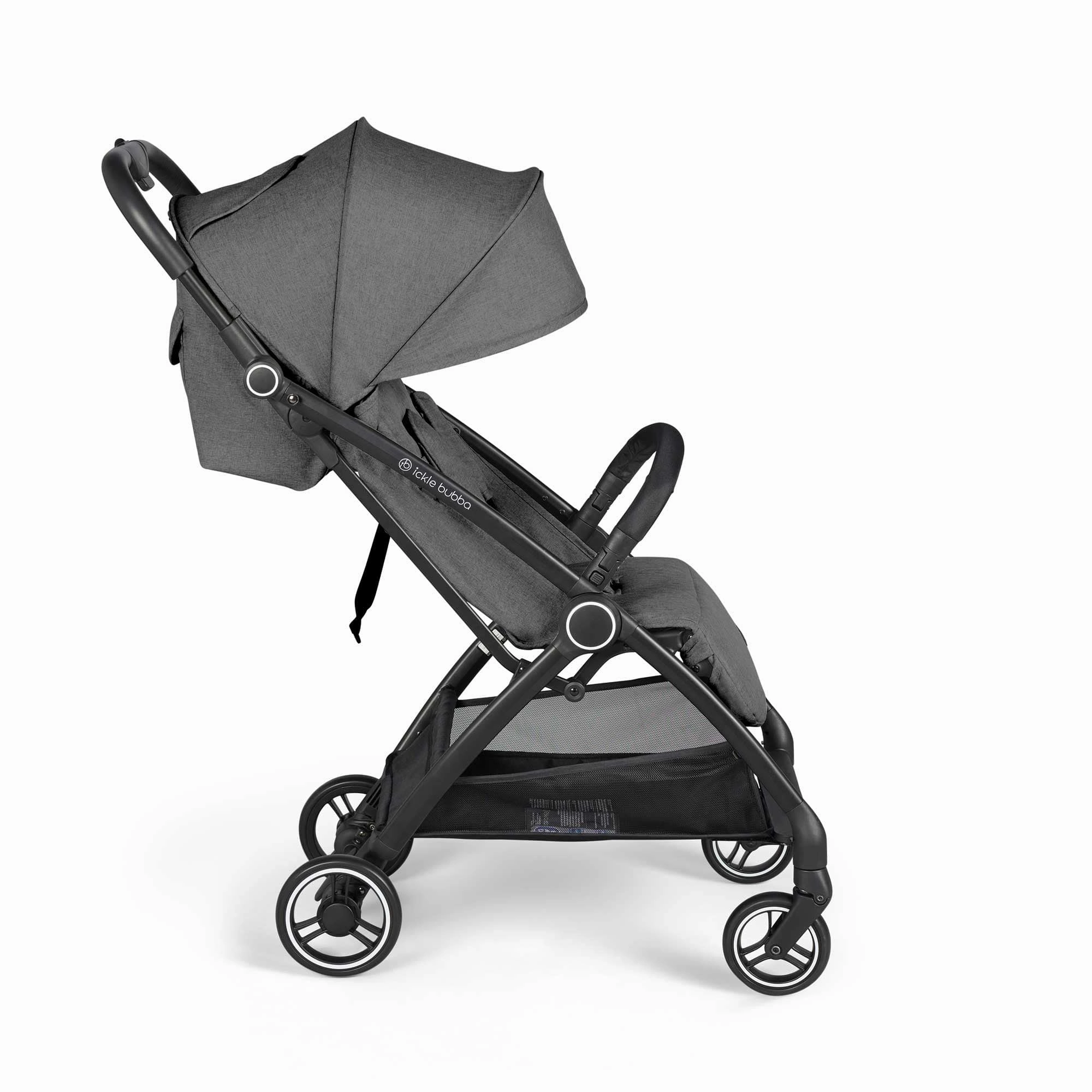 Ickle Bubba Aries Max Autofold Stroller - Graphite Grey