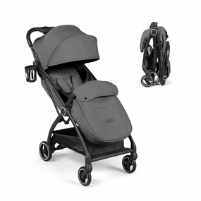 Ickle Bubba Aries Max Autofold Stroller - Graphite Grey