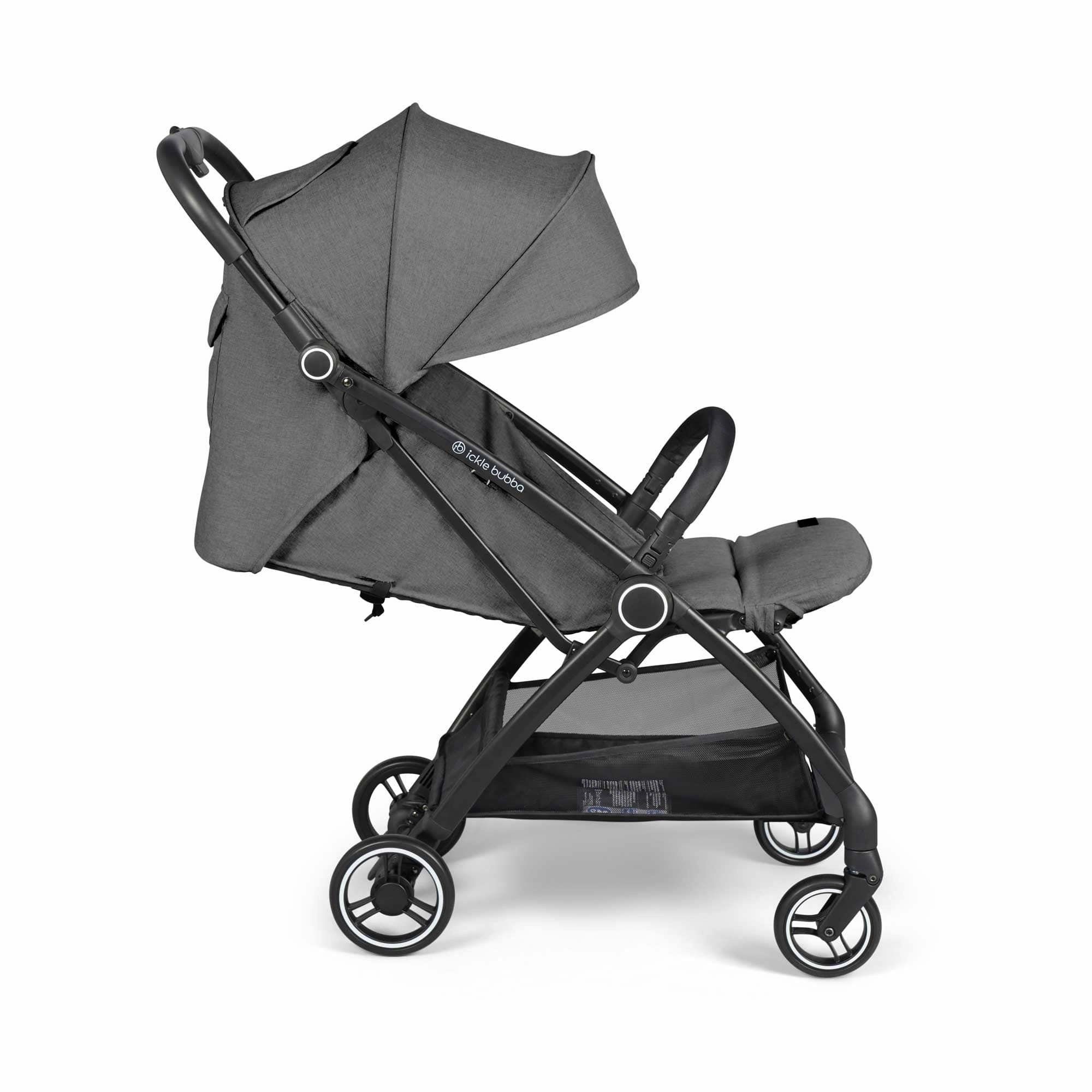 Ickle Bubba Aries Max Autofold Stroller - Graphite Grey