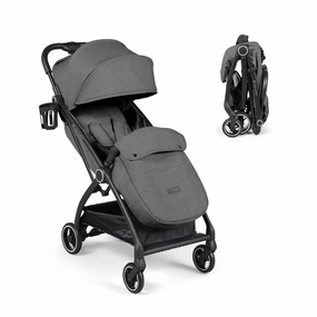 Ickle Bubba Aries Max Autofold Stroller - Graphite Grey