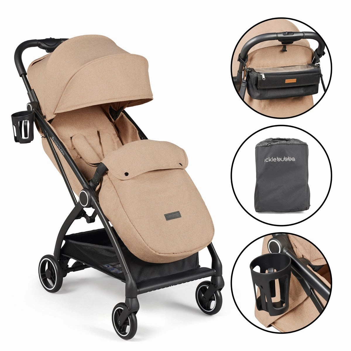 Ickle Bubba Aries Prime Auto-Fold Stroller
