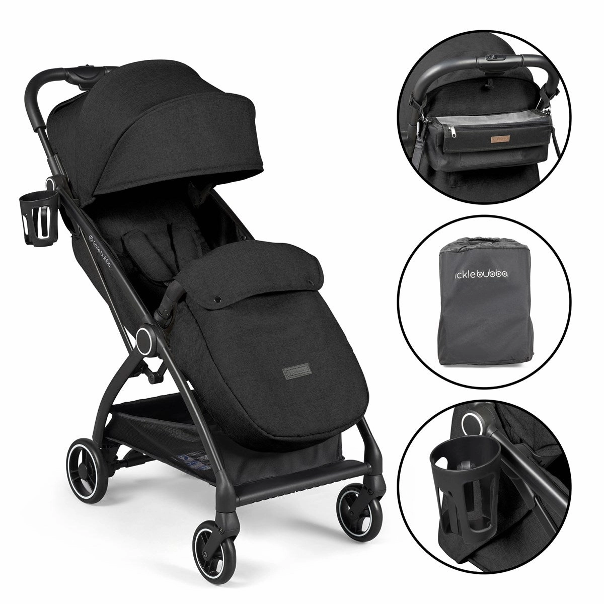 Ickle Bubba Aries Prime Auto-Fold Stroller